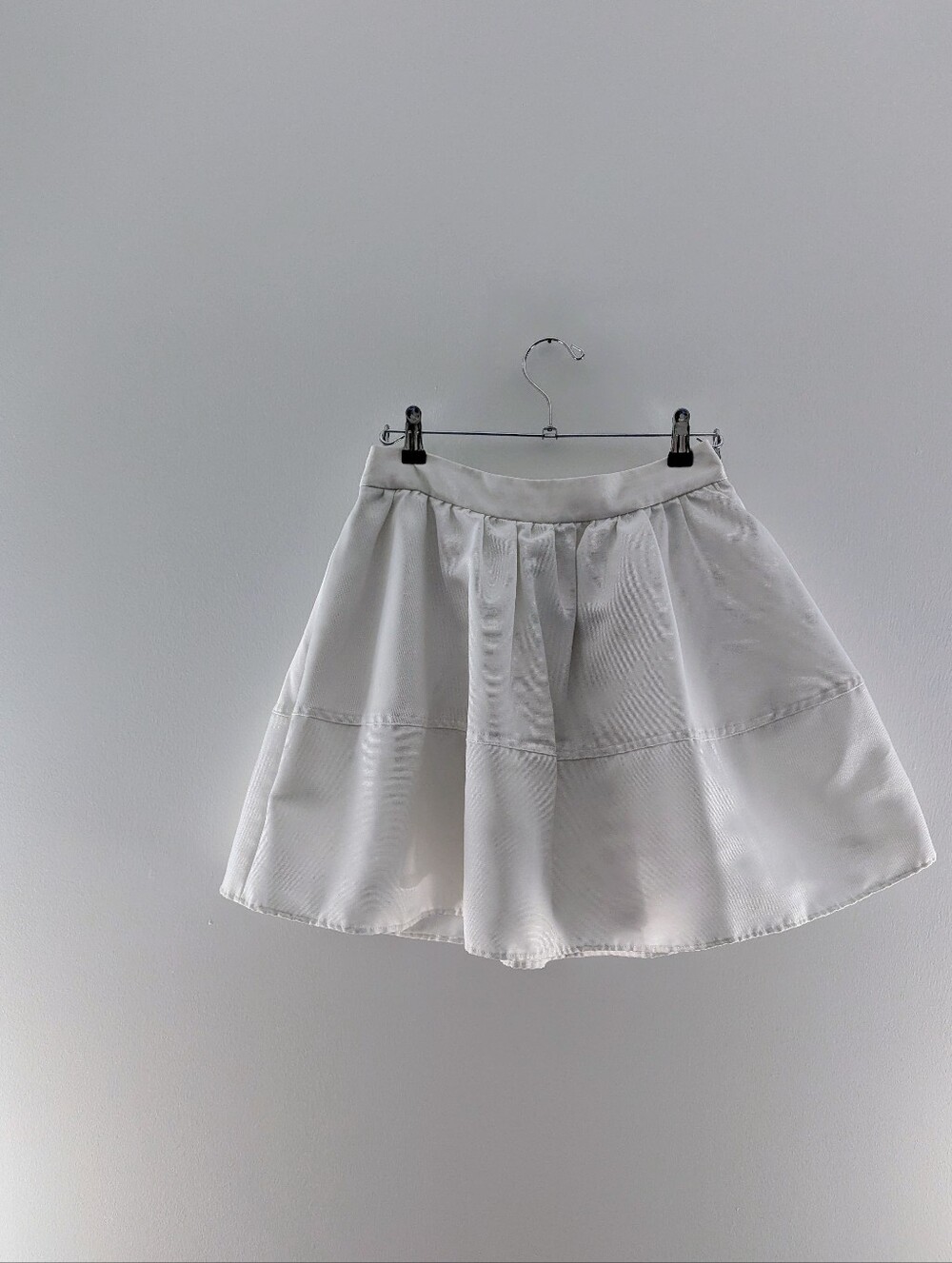 Express White Circle Skirt